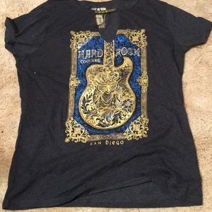 Ladies Hard Rock Couture tee shirt. Size XXL NWOT